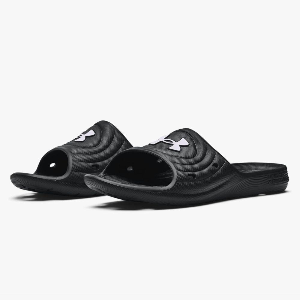 Under Armour Adult Locker IV Black Slides